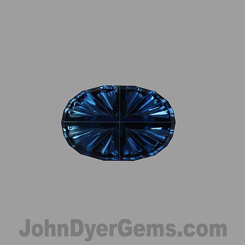 Blue Australian Sapphire gemstone