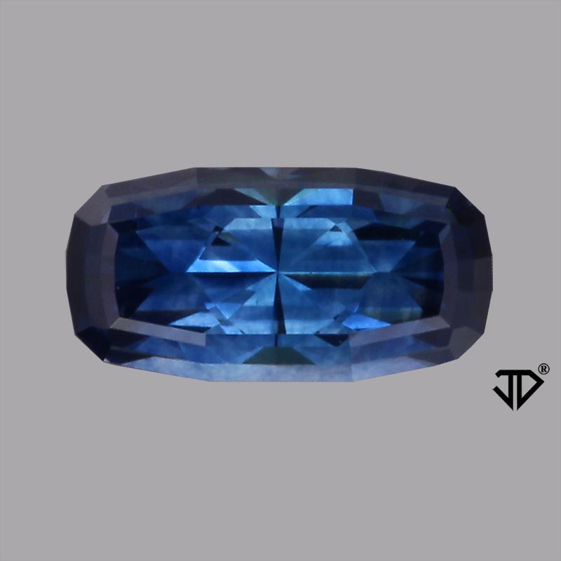 Blue Montana Sapphire gemstone