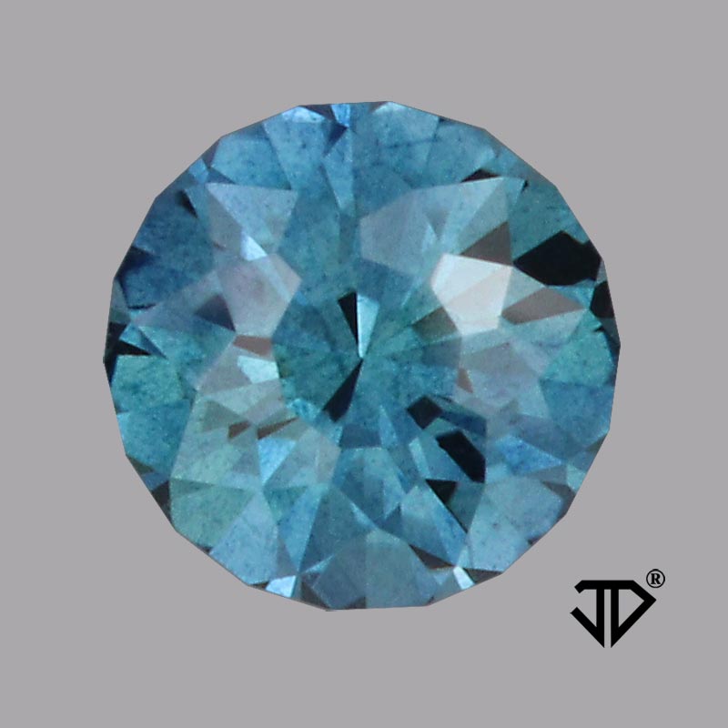 Teal Montana Sapphire gemstone