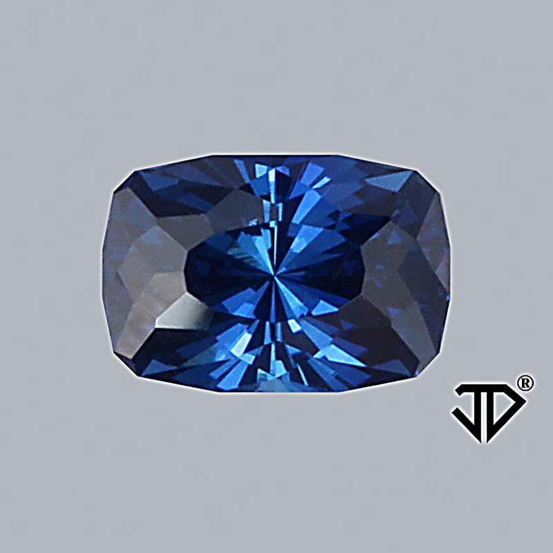 Blue Australian Sapphire Gemstone 124ct John Dyerprecious Gemstones