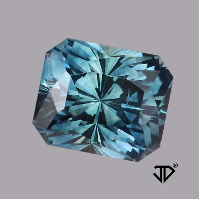 Blue/Green Montana Sapphire gemstone