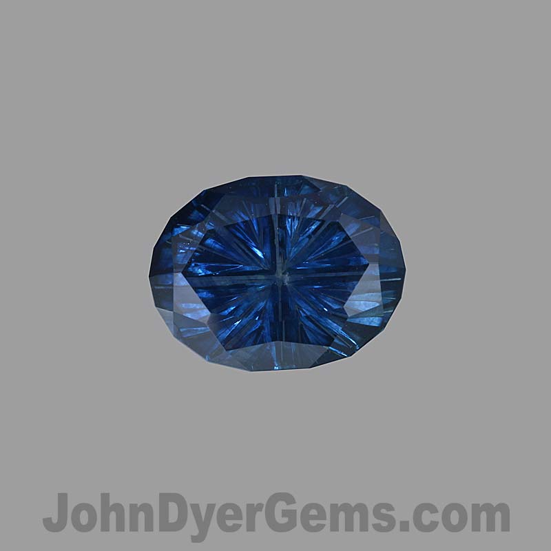 Blue Montana Sapphire gemstone