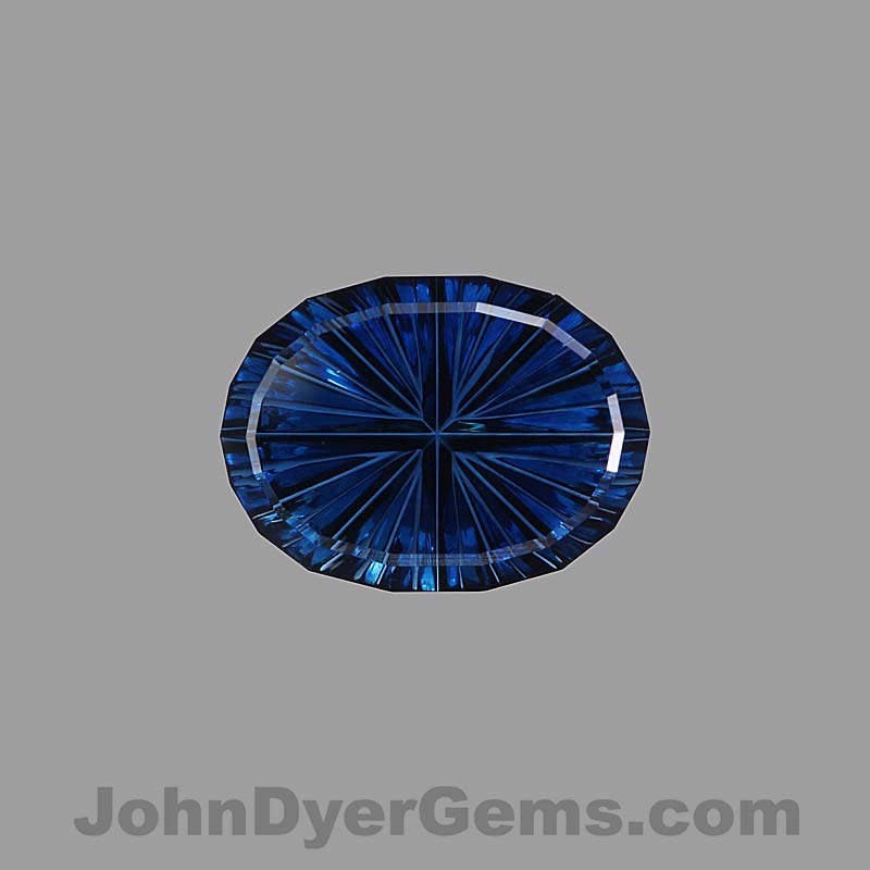Blue Australian Sapphire gemstone