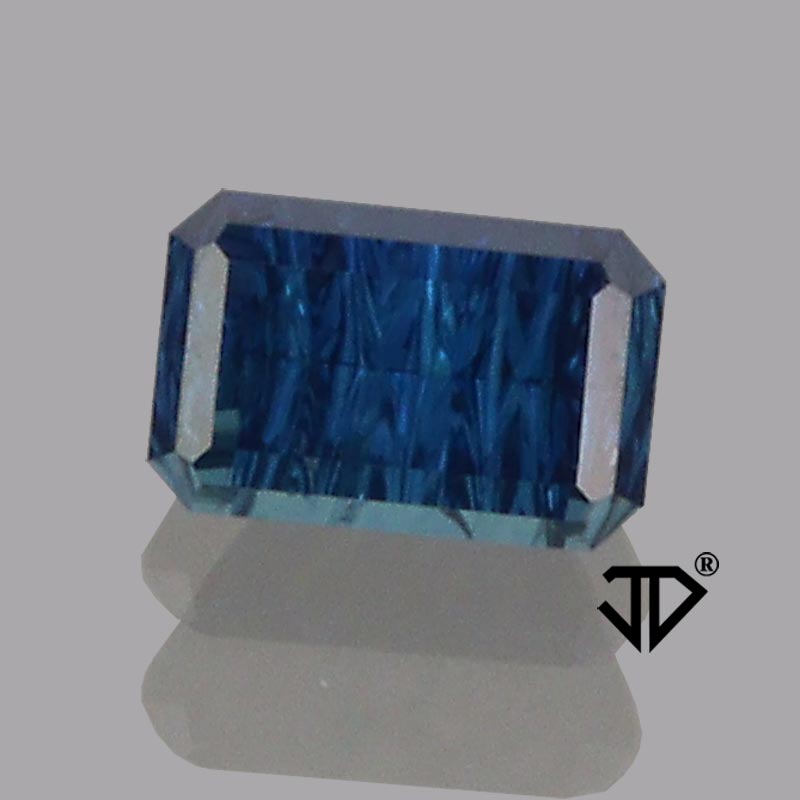 Deep Blue Australian Sapphire gemstone