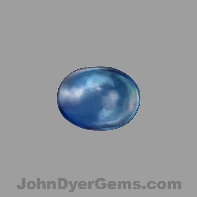 Blue Australian Sapphire gemstone