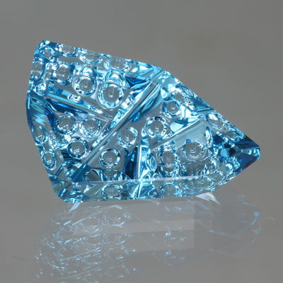 Blue Topaz gemstone