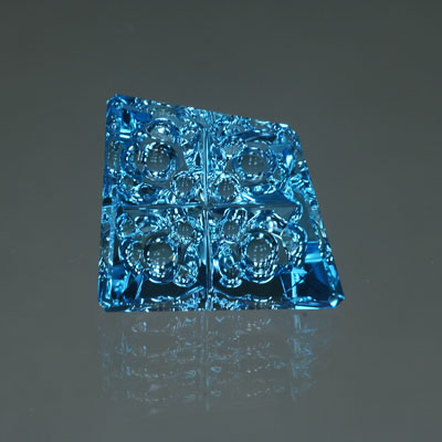 Blue Topaz gemstone
