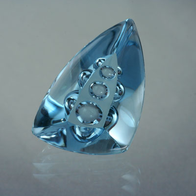 Blue Topaz gemstone