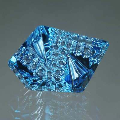 Blue Topaz gemstone