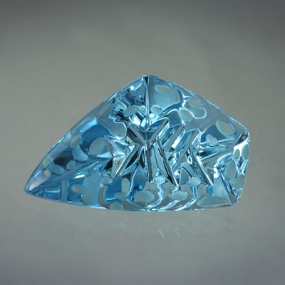 Blue Topaz gemstone