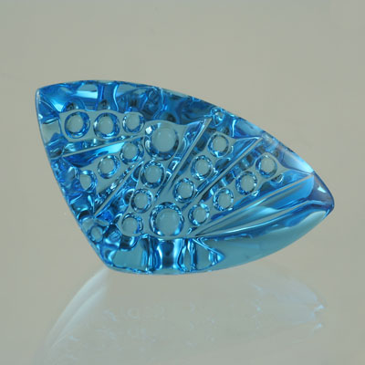Blue Topaz gemstone