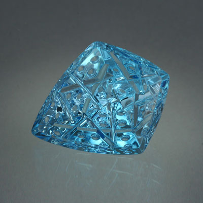 Blue Topaz gemstone