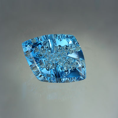 Blue Topaz gemstone
