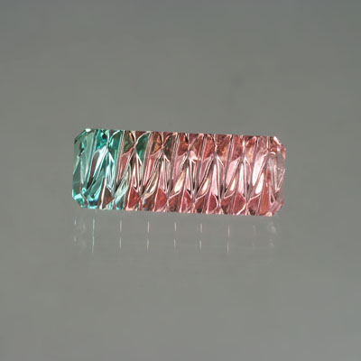 Bicolor Tourmaline gemstone