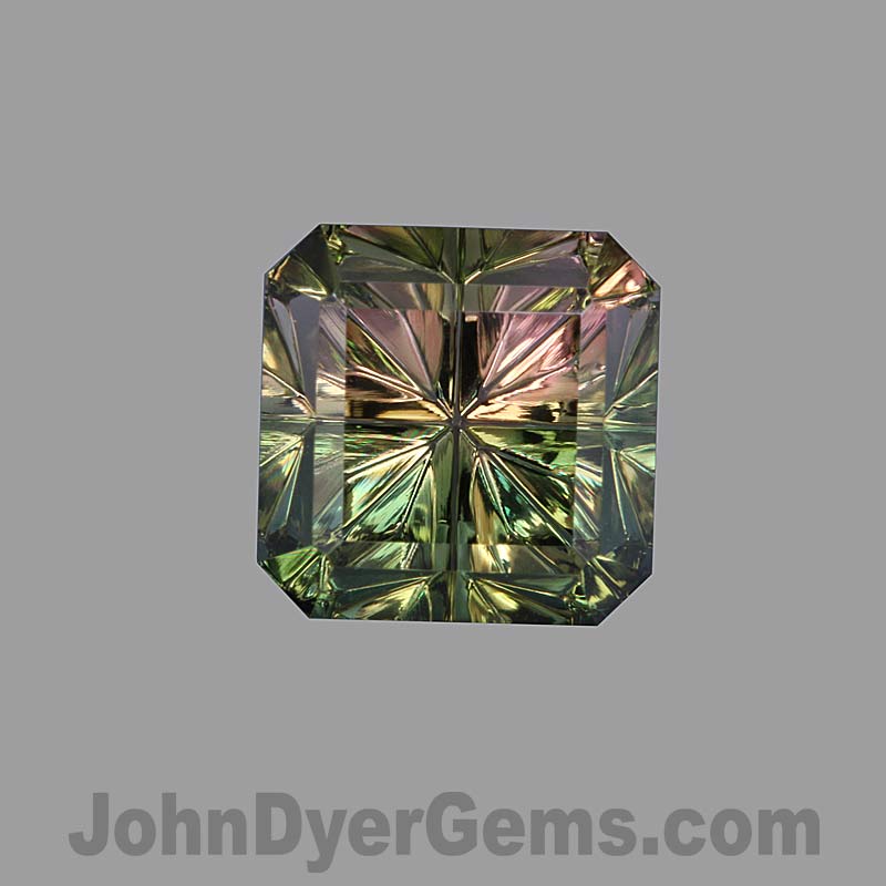 Bicolor Tourmaline gemstone