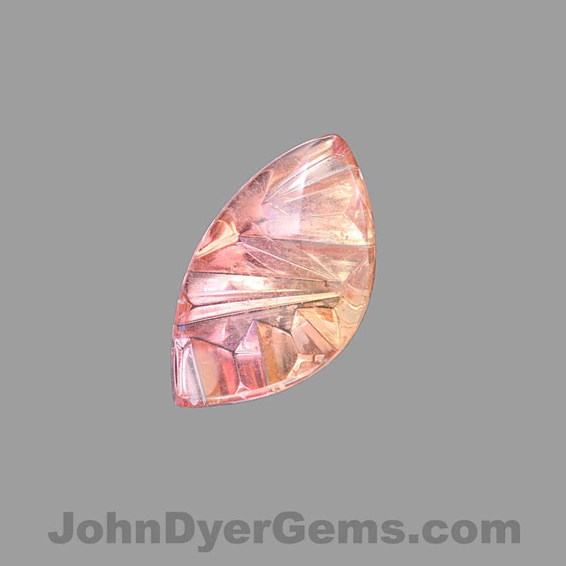 Bicolor Tourmaline gemstone