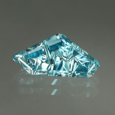 Blue Zircon gemstone