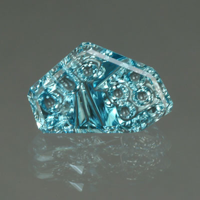Blue Zircon gemstone