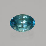 Blue Zircon gemstone