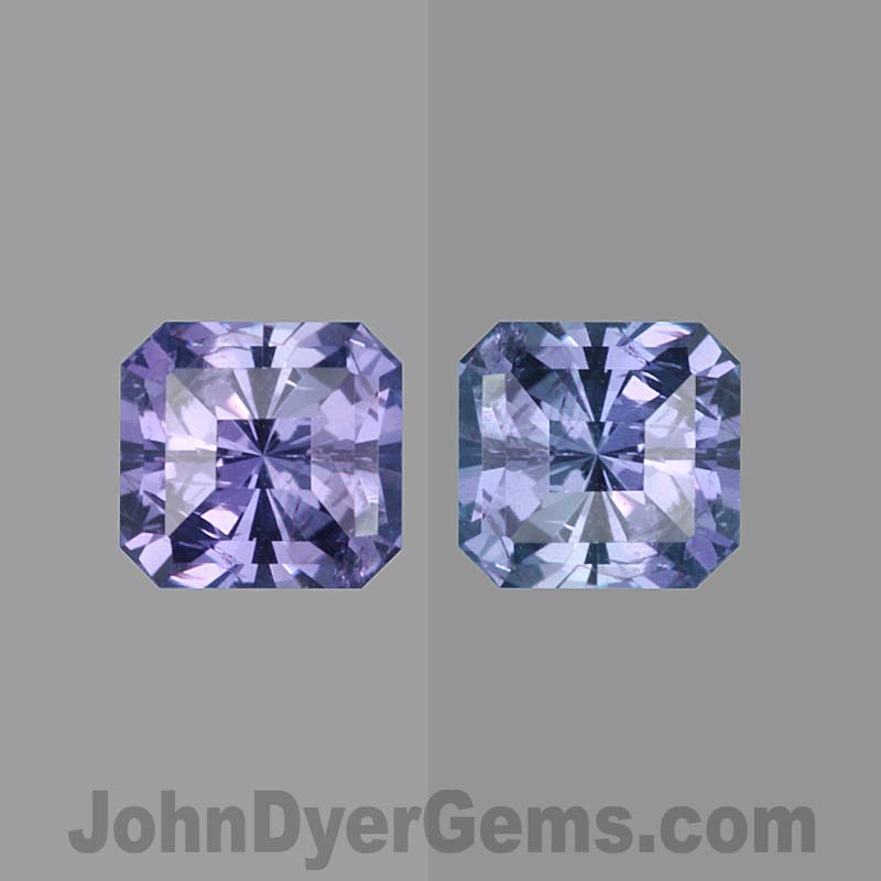 Color Change Sapphire gemstone