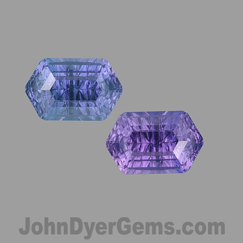 Color Change Sapphire gemstone