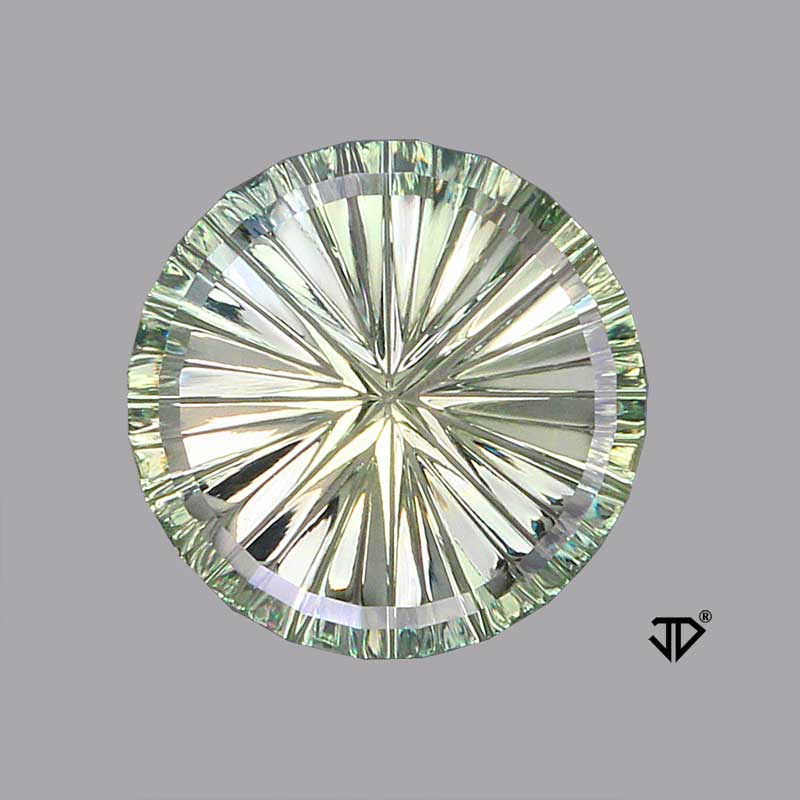 Chartreuse Montana Sapphire gemstone
