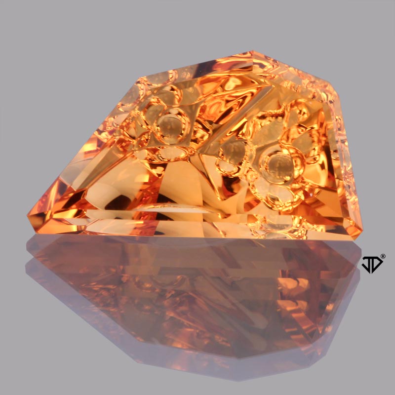 Citrine gemstone