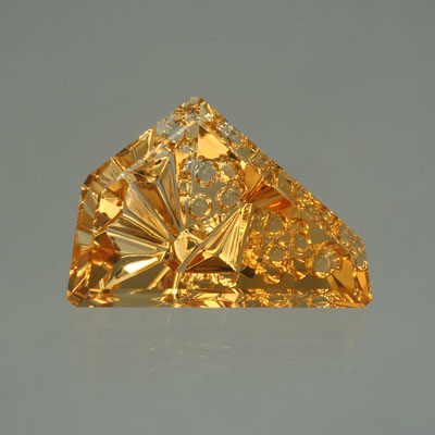  Citrine gemstone