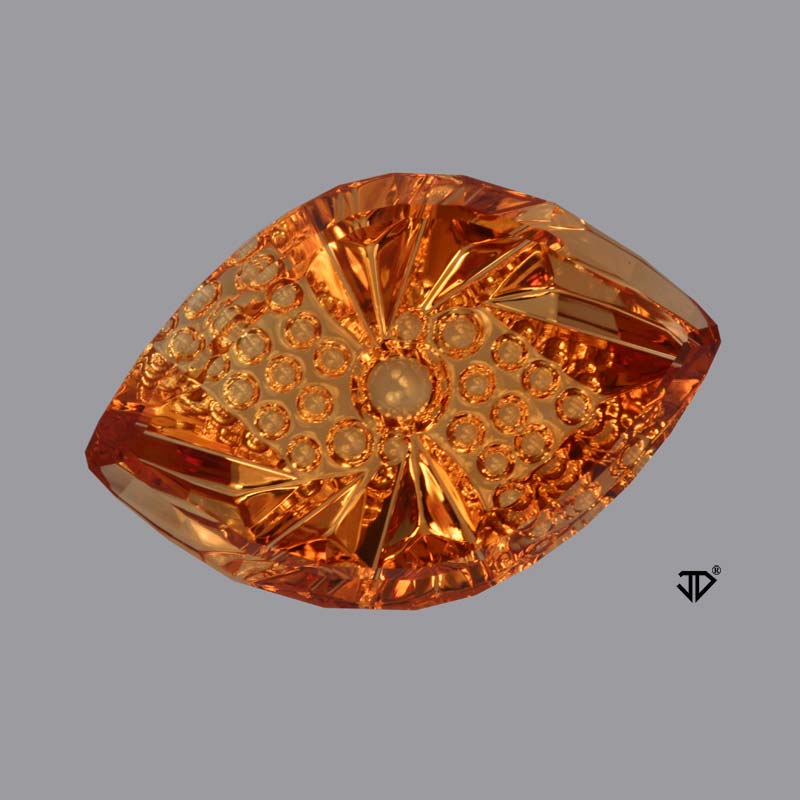  Citrine gemstone