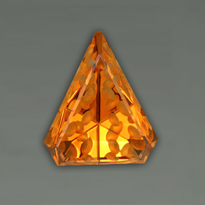 Citrine gemstone