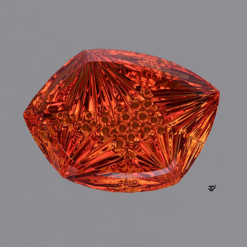  Citrine gemstone