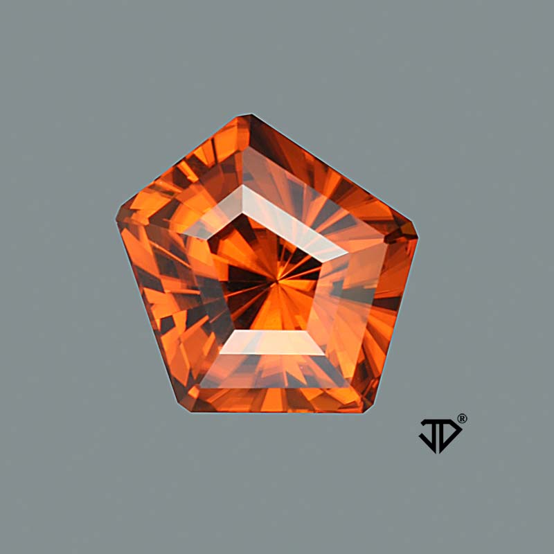 Spice Zircon gemstone