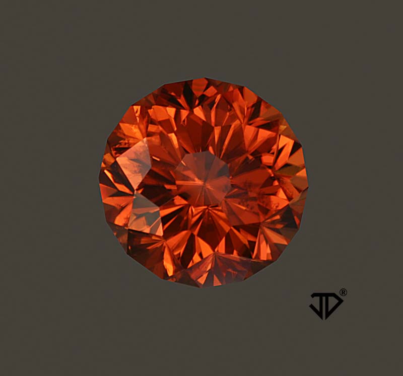 Spice Zircon gemstone