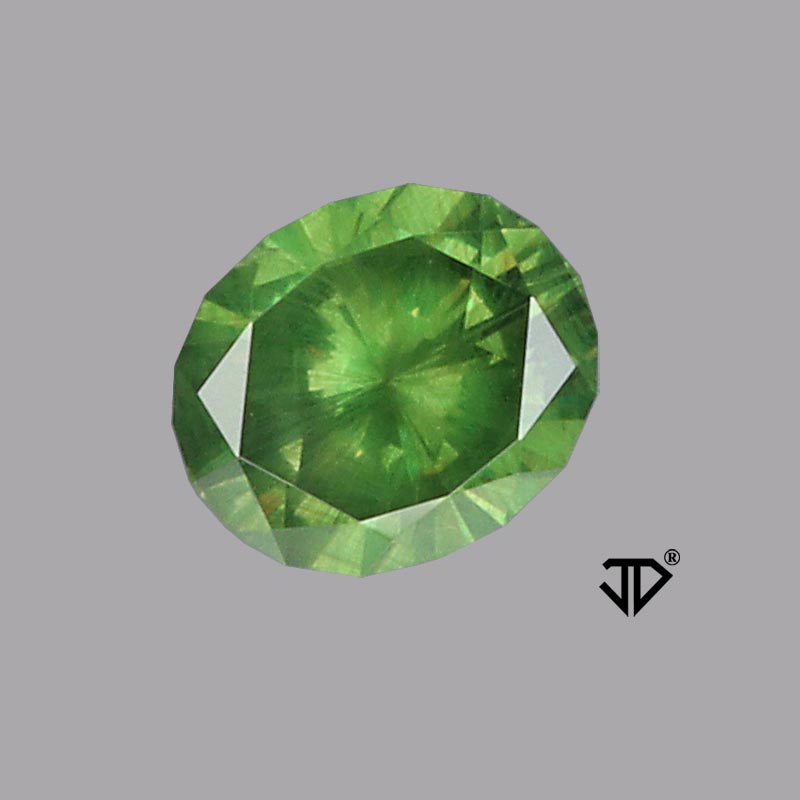 Demantoid Garnet view 3