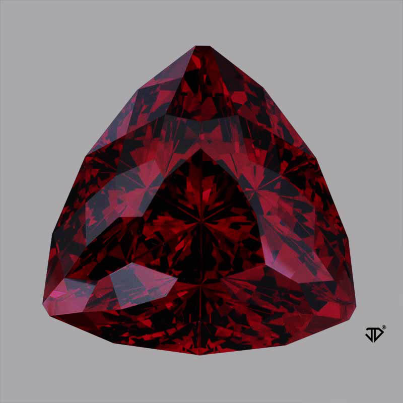 Gypsy Rose Garnet gemstone