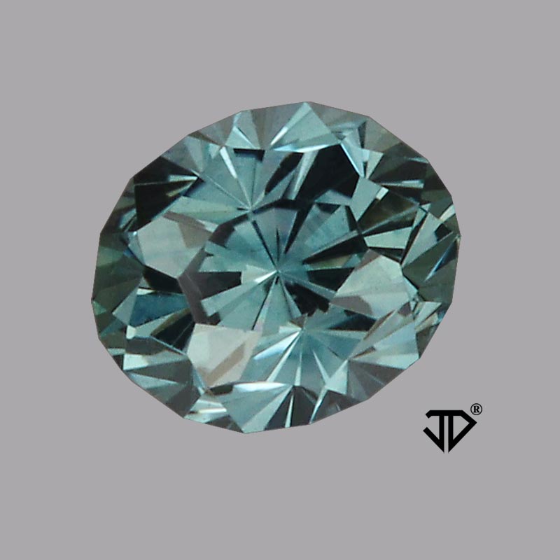 Green/Blue Montana Sapphire gemstone