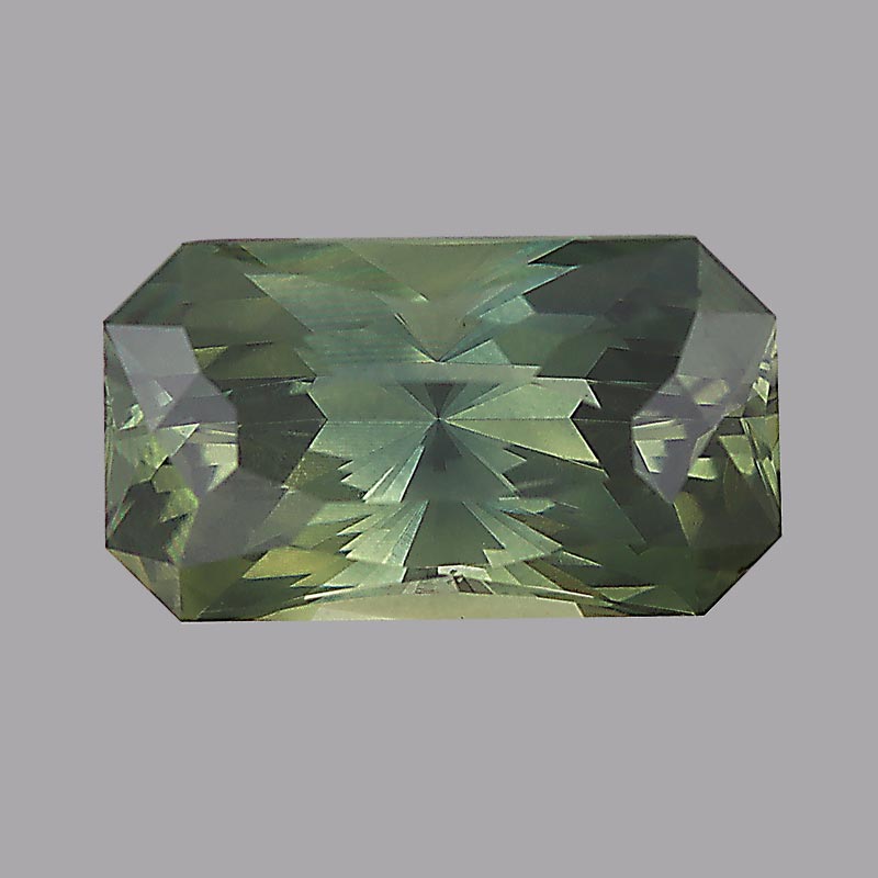 Green Australian Sapphire gemstone