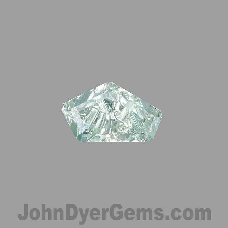 Green Montana Sapphire gemstone