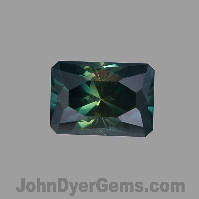 Green Australian Sapphire gemstone