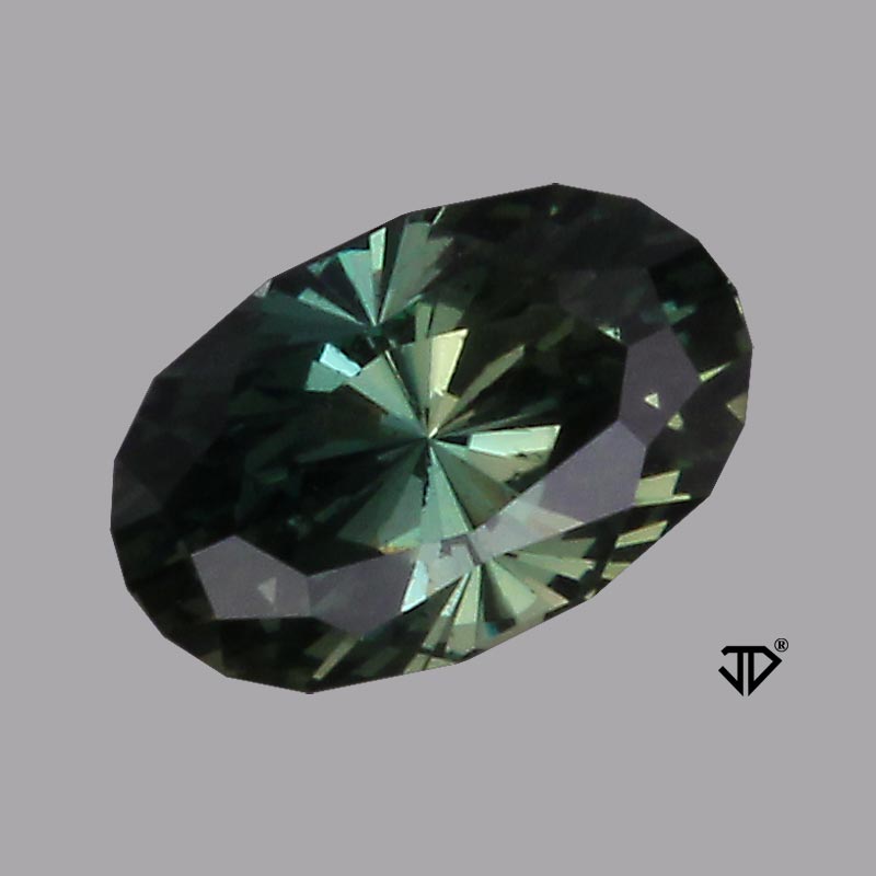 Green Australian Sapphire gemstone