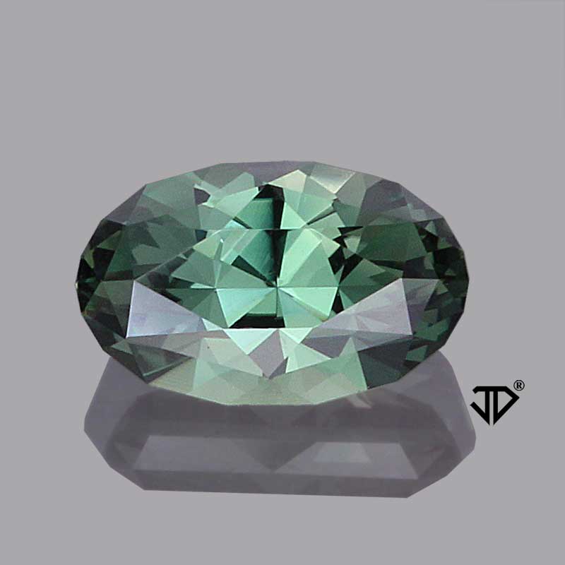 Green Australian Sapphire gemstone