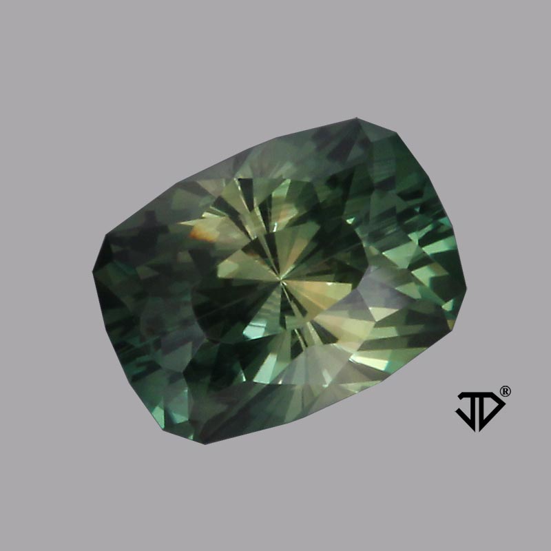 Green Australian Sapphire gemstone