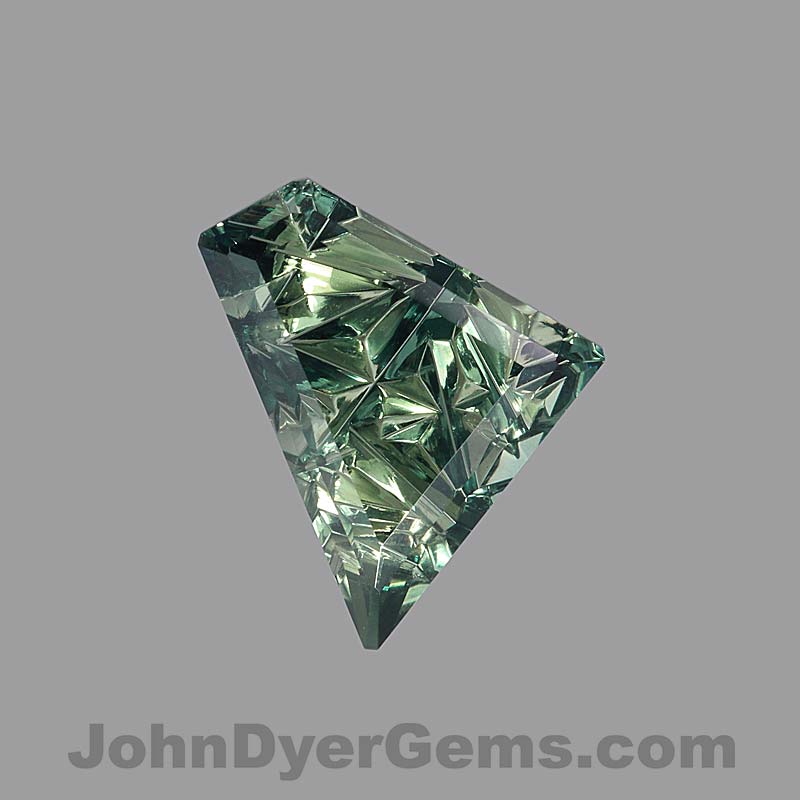 Green Australian Sapphire gemstone