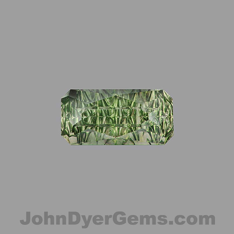 Green Australian Sapphire gemstone