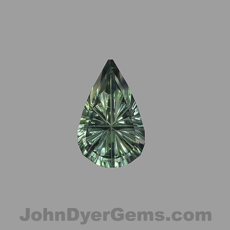 Green Montana Sapphire gemstone