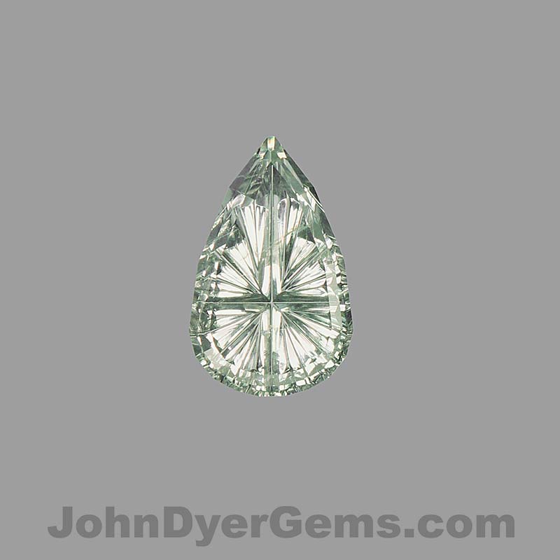 Green Montana Sapphire gemstone