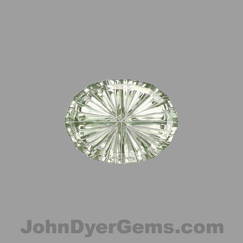 Light Green Montana Sapphire gemstone