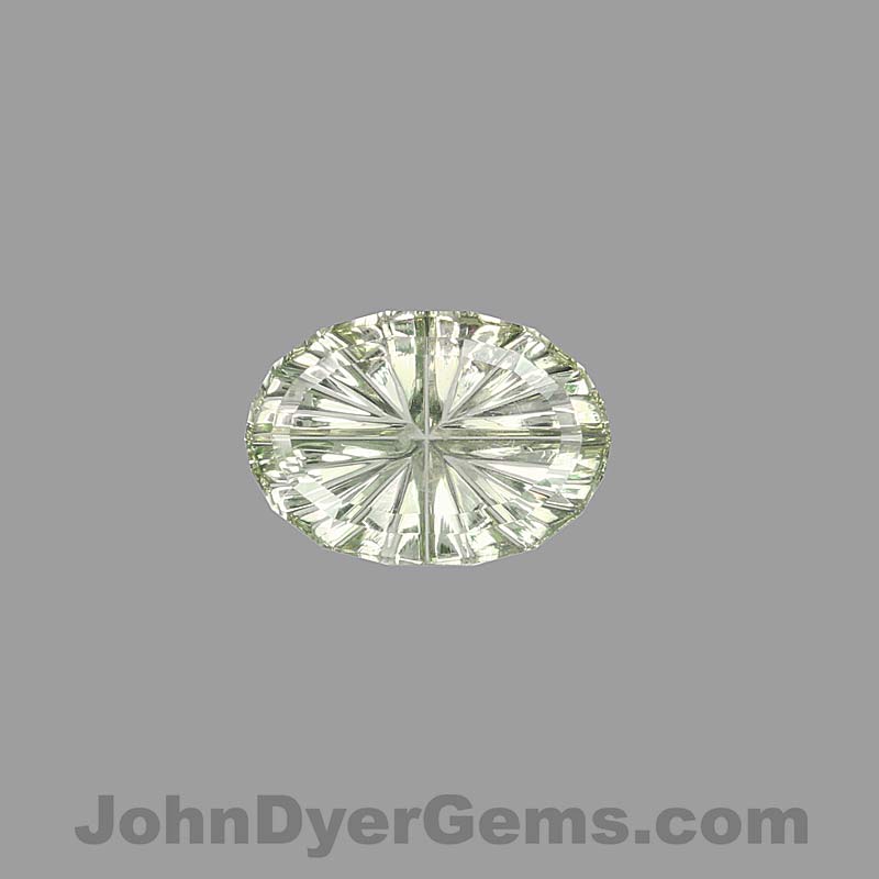 Light Green Montana Sapphire gemstone