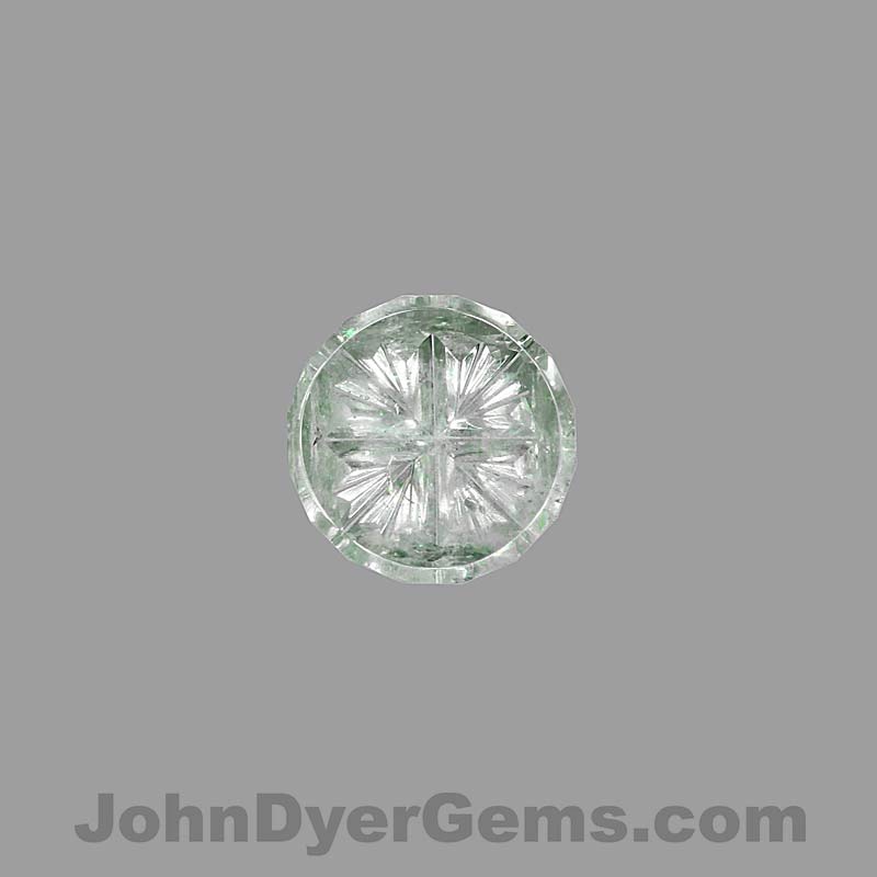 Light Green Montana Sapphire gemstone