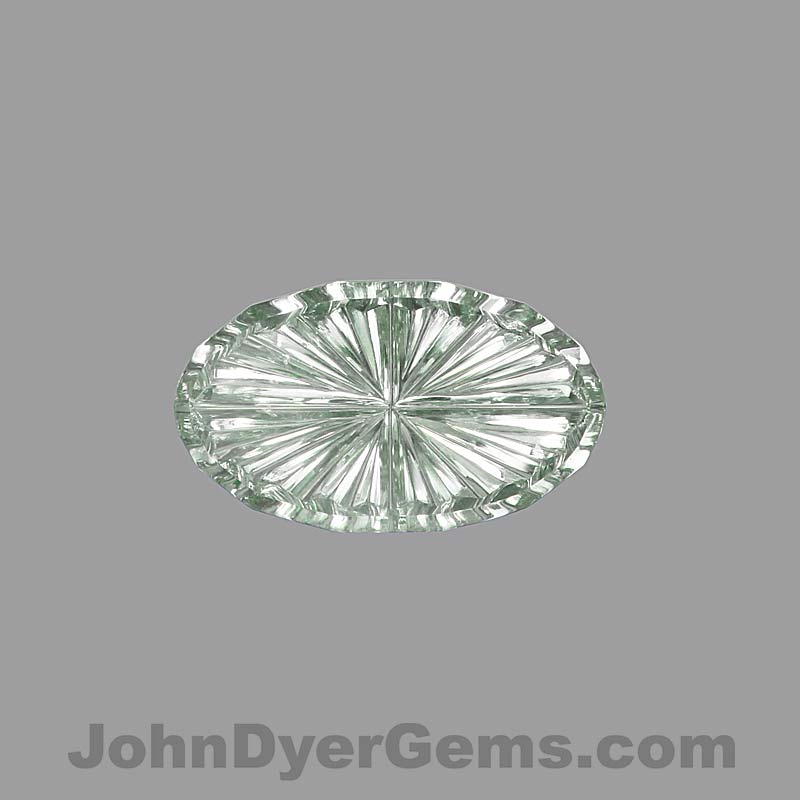 Pale Green Montana Sapphire gemstone